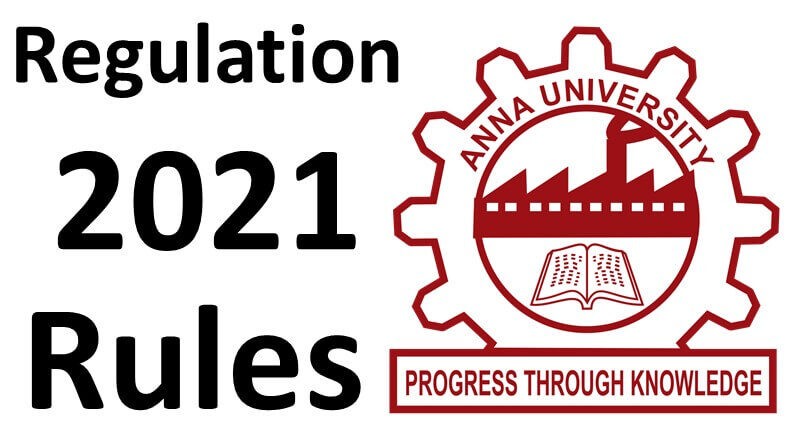 Anna University Regulation 2021 Syllabus PDF Rules