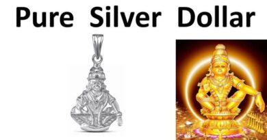 Ayyappan Silver Dollar Sabarimala Silver Pendant