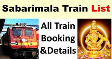Sabarimala Train Tickets Booking 2021